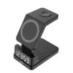 Carregador 4 em 1 - Smartwatch + Fones + Telemóvel + Relógio