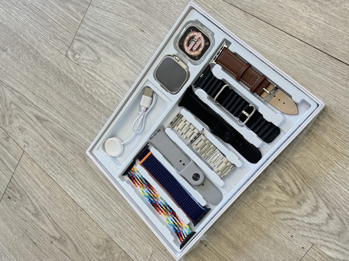 Kit Aemax - 1 Smartwatch + 7 bracelets + 1 bouclier + 1 chargeur – Image 3
