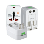 Adaptateur de prise universel UE / UK / US / AU