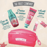 The Fruit Company - Coffret pastèque (huile pour les lèvres + crème pour les mains + eau de toilette + sac)
