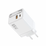 Carregador/Adaptador Fastcharge 65w USB + USB-C