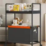 Carrinho Dobrável Multifuncional c/ Rodas 360° | Estrutura em Aço Reforçado