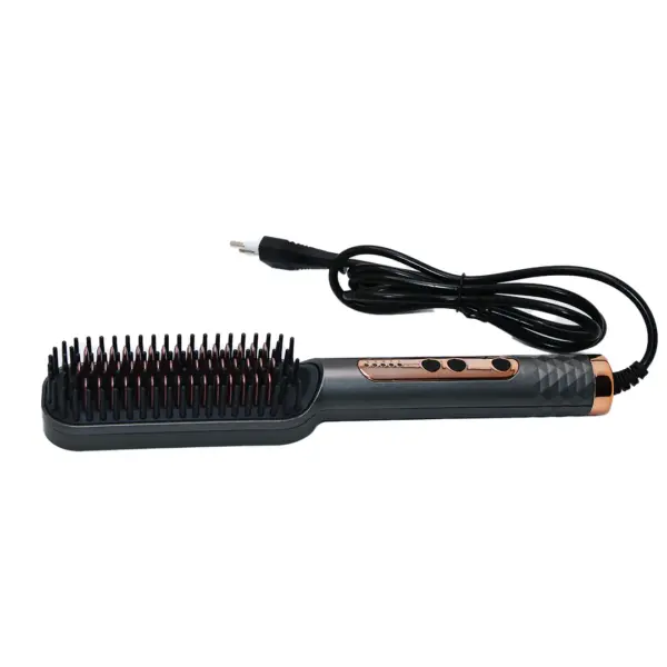 Escova alisadora de cabelo
