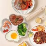 Frigideira anti aderente - 4 divisões e formato coração