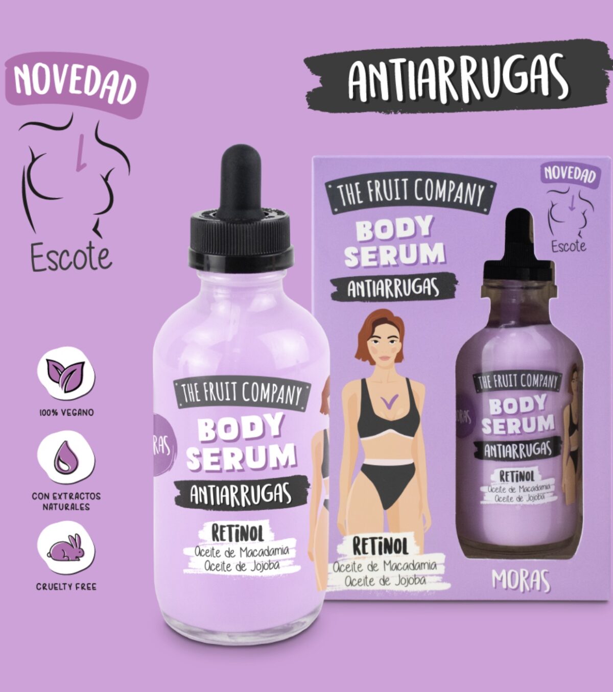 Sérum Corporal Antirrugas/ Antiestrias / Reafirmante 120 ml – The Fruit Company - Image 10