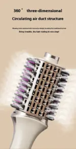 Escova Alisadora e Secadora de Cabelo 2 em 1 – Hair Dryer Brush Profissional - Imagen 16