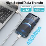 Cabo Lightning 6.0A – Carregamento Rápido e Alta Durabilidade - Image 3