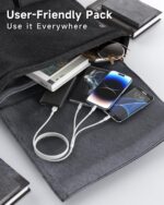 Cabo 3 em 1 – Micro USB / Lightning / USB-C (6.0A) - Cabo Universal - Image 6