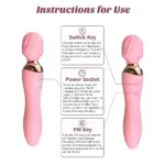 Vibrador Magic Wand - 10 Velocidades, Silicone Suave - Image 4