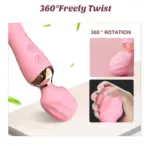 Vibrador Magic Wand - 10 Velocidades, Silicone Suave - Image 3