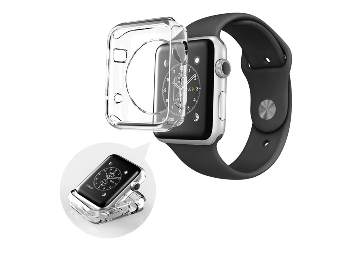 2374204eb10f8ddba83fc305e50d427363843308 Capa Proteção Silicone Para Smartwatch - Image 1